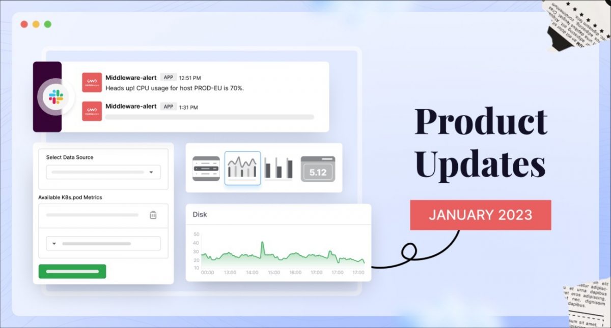Jan Product Update: Custom Dashboard